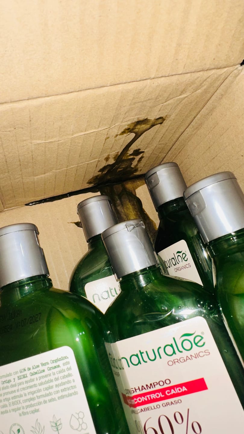 Customer photo review of Set 3 Shampoo Control Caida Normal a Graso 350 ml