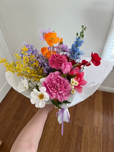 Customer photo review of Bright Silk Flowers