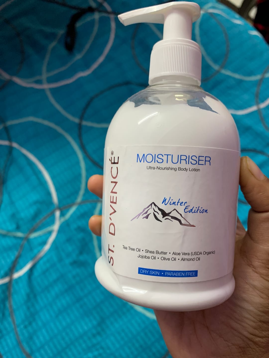 Customer photo review of Winter Body Lotion with Tea Tree & Shea Butter, 300 ml