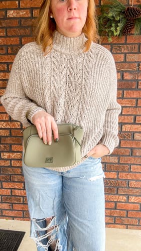 Customer photo review of Sage Seoul Zip Pouch