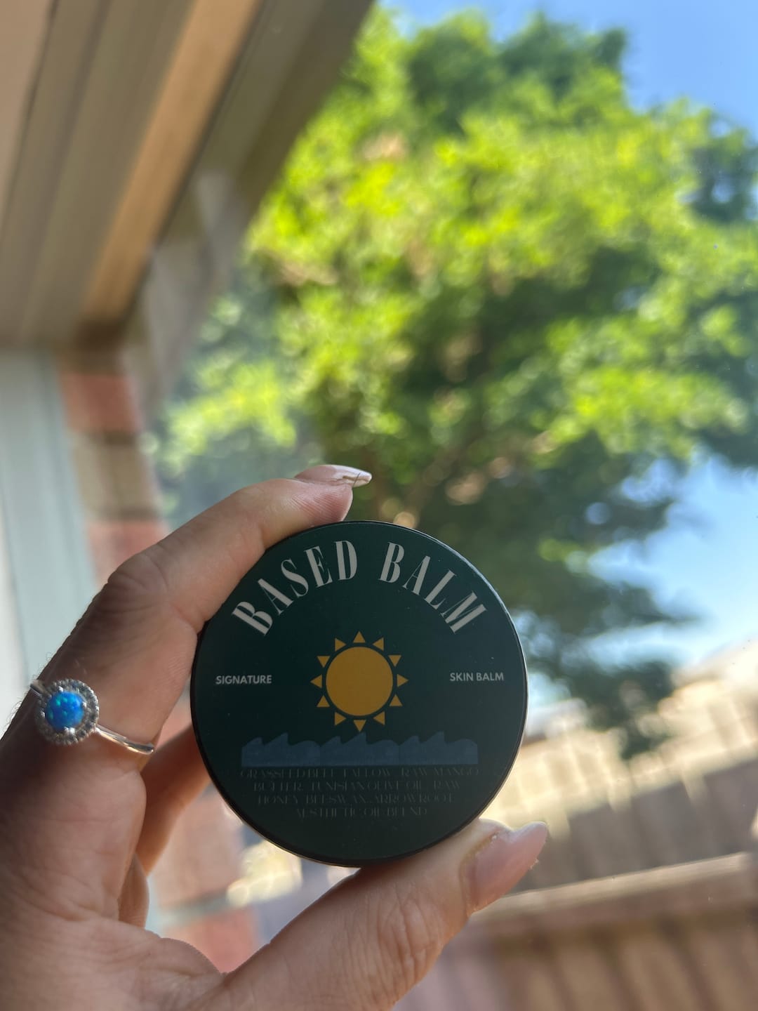 Customer photo review of Based Balm’s Signature Tallow Balm