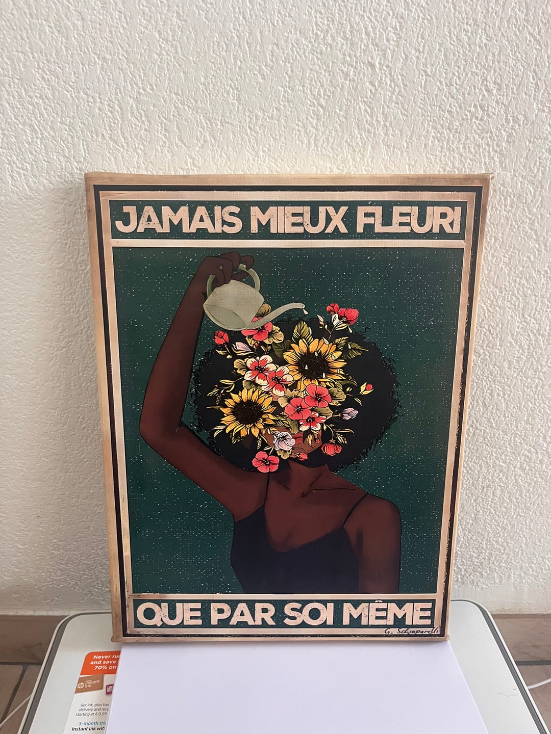 Customer photo review of Jamais mieux fleuri que par soi-même