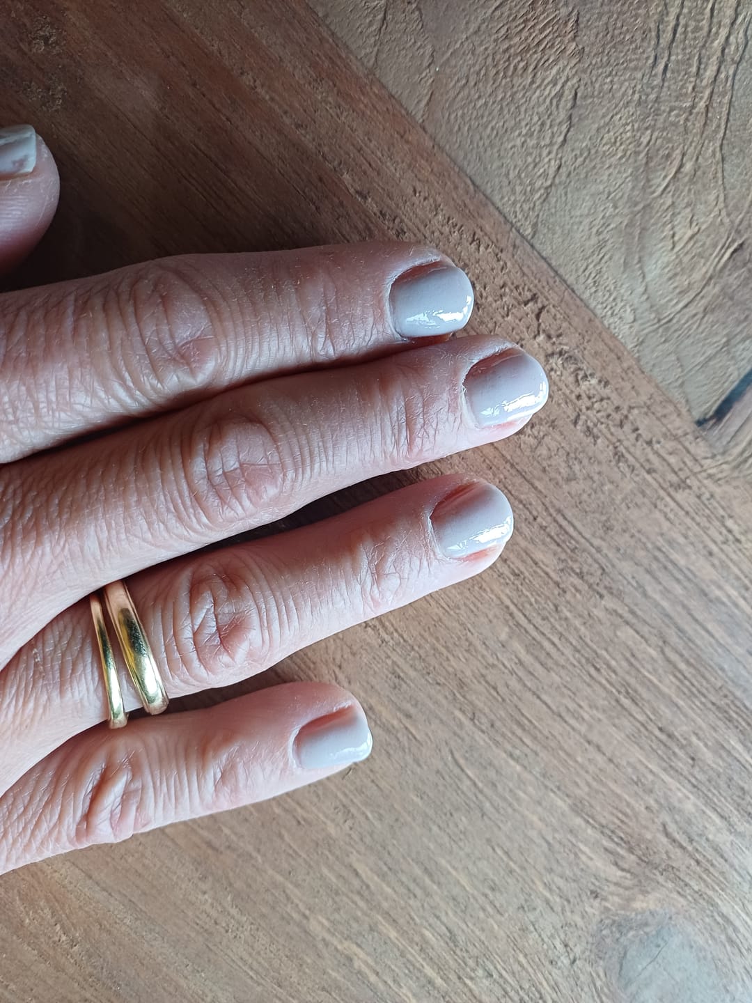 Customer photo review of Oatmeal Dipping Powder