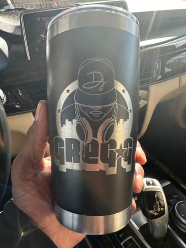 Customer photo review of (6 Pieces) Custom Laser Engraved - 20oz Tumblers