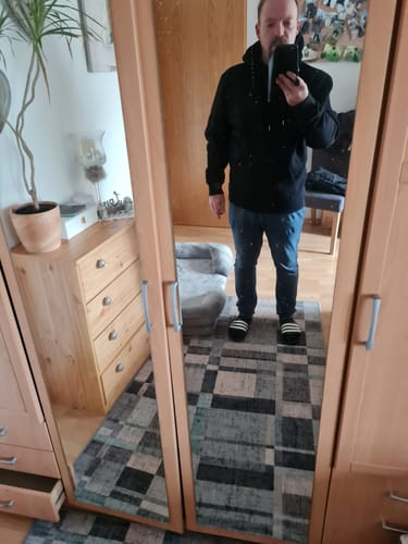 Customer photo review of Bier vor Vier (WoWa) - Premium Hoodie unisex