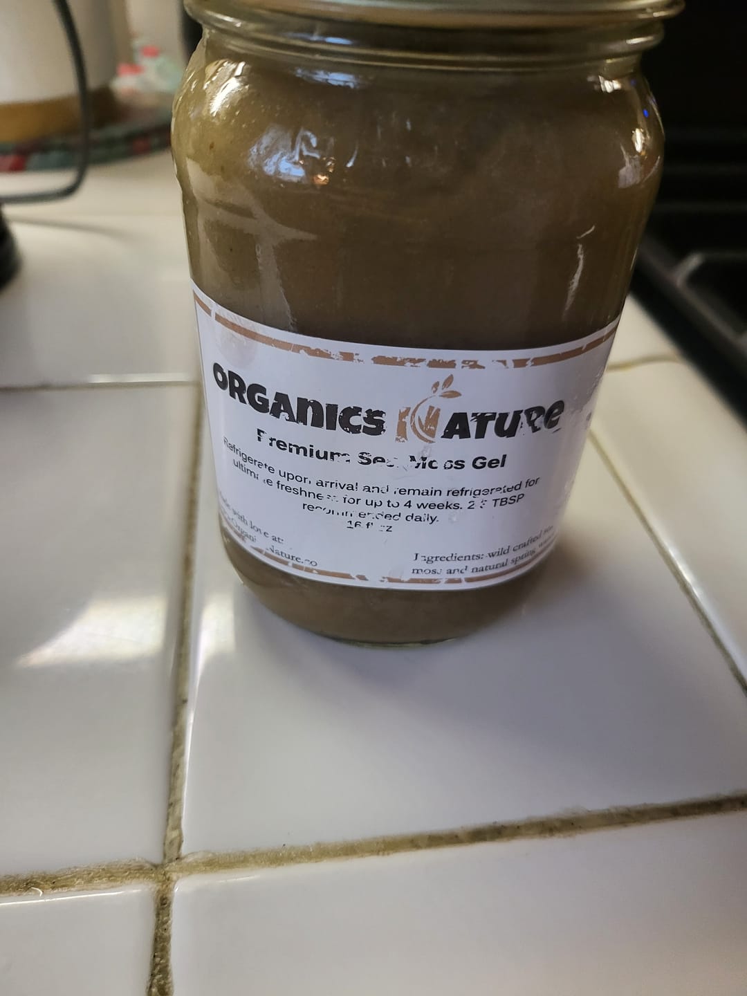 Customer photo review of Raw Wildcrafted Sea Moss 4oz