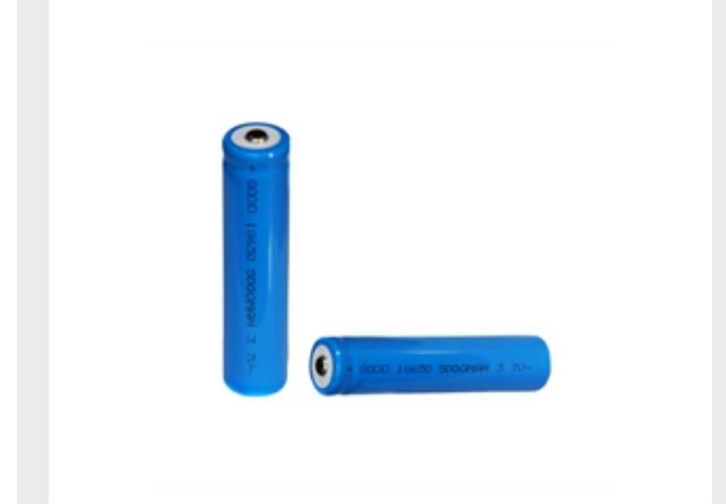 Customer photo review of 2 Stück 18650 3,7 V 5000 mAh Akku Wiederaufladbare Batterien für LED-Taschenlampe Große Kapazität