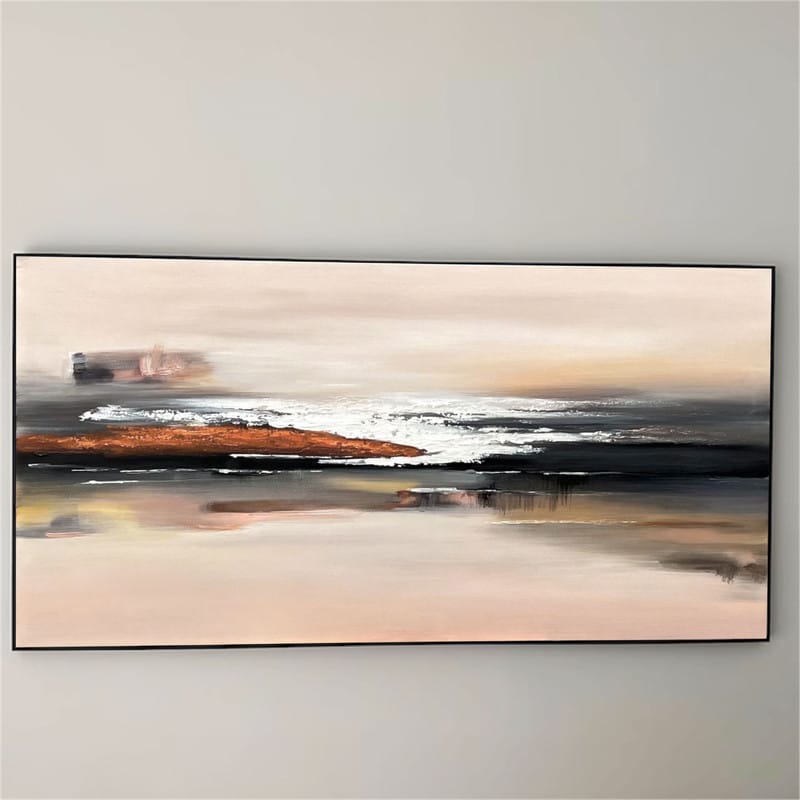 Customer photo review of Abstract Painting Canvas #AP072