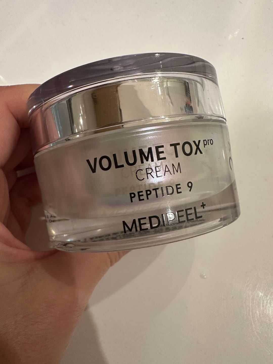 Customer photo review of Atjaunojošs krēms ar peptīdiem Medi-Peel Volume Tox Cream Peptide 9 Pro