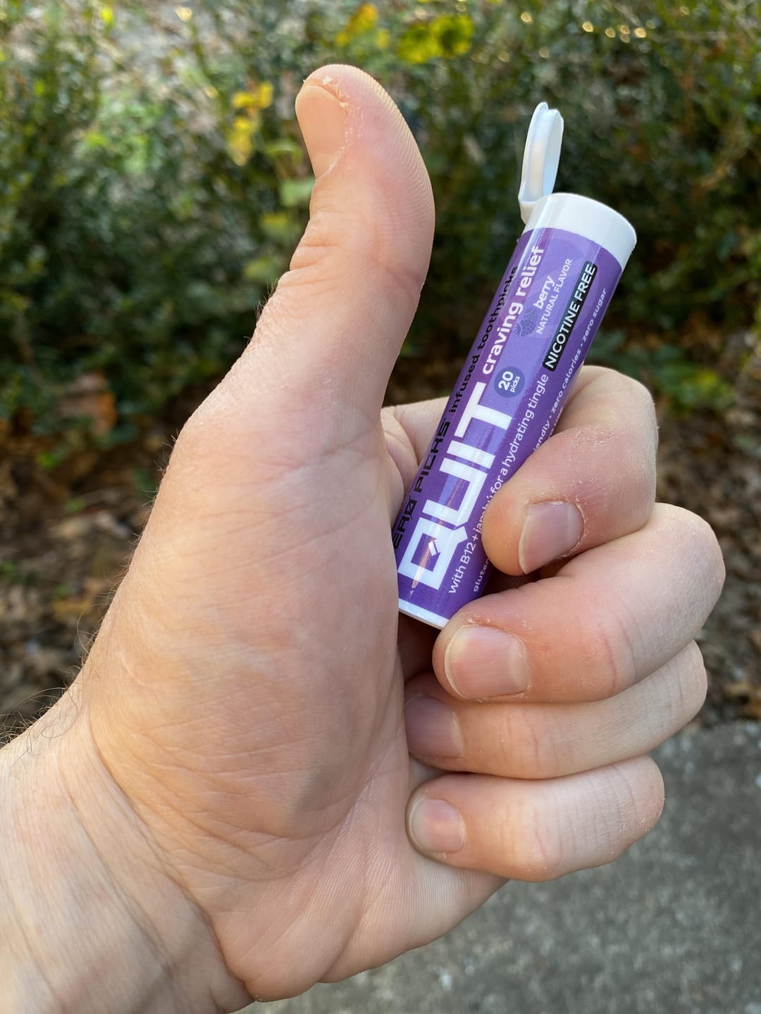 Customer photo review of Xero Picks Quit - Chai Tea
