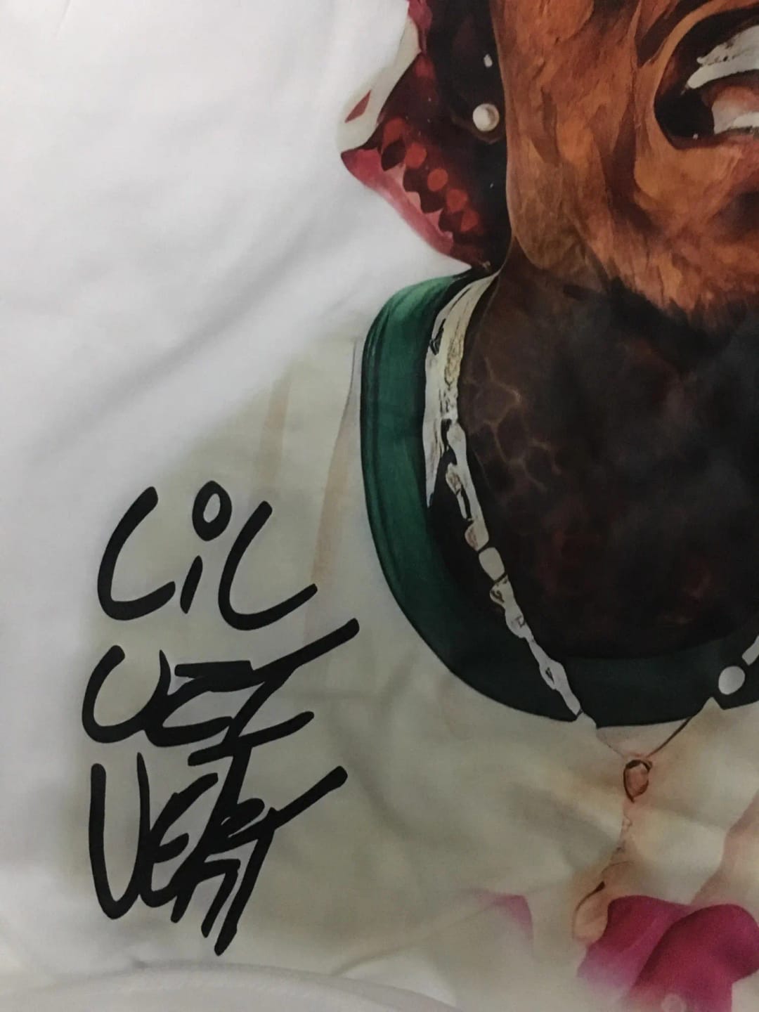 Customer photo review of THE RAPPER TEE