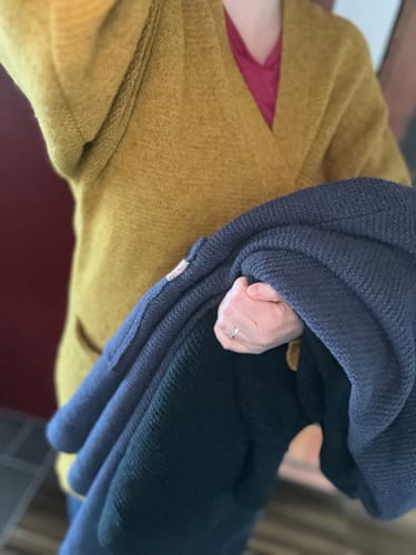 Customer photo review of PreOrder ReWool Lieblingsmantel Onyx