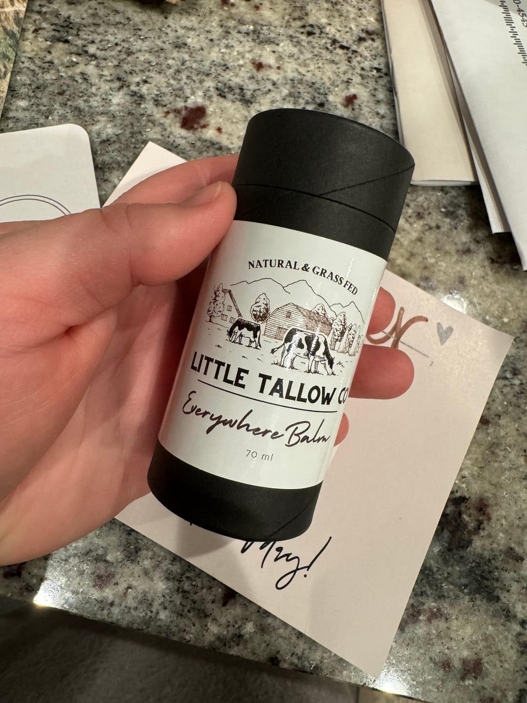 Customer photo review of Everywhere Tallow Balm