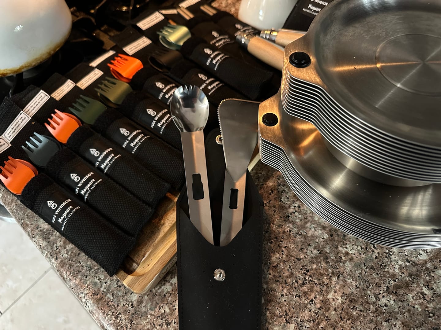 Customer photo review of Magware - Magnetic Cutlery Family Set (15 PCS)