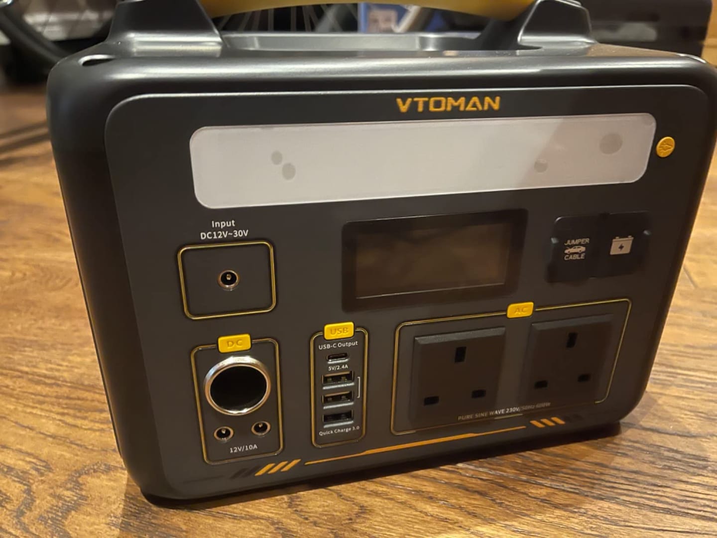 Customer photo review of VTOMAN Jump 600X Power Station