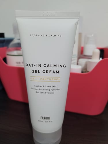 Customer photo review of Oat-in Calming Gel Cream