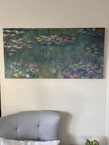 Customer photo review of Water Lilies, Monet