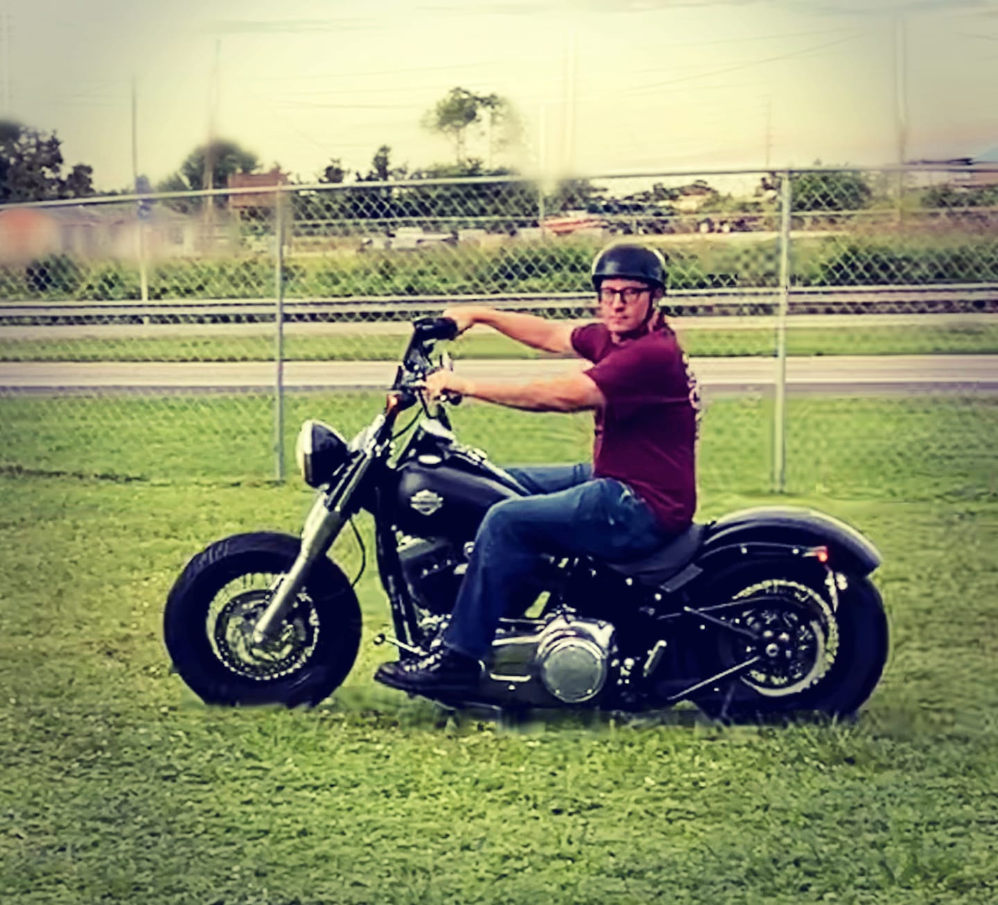 Customer photo review of World's Smallest & Lightest DOT Open Beanie Helmet - Matte Black