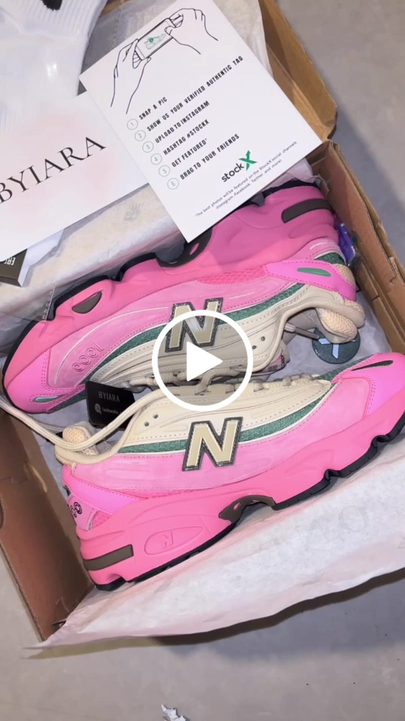 Customer video review of New Balance 1000 « Pink »