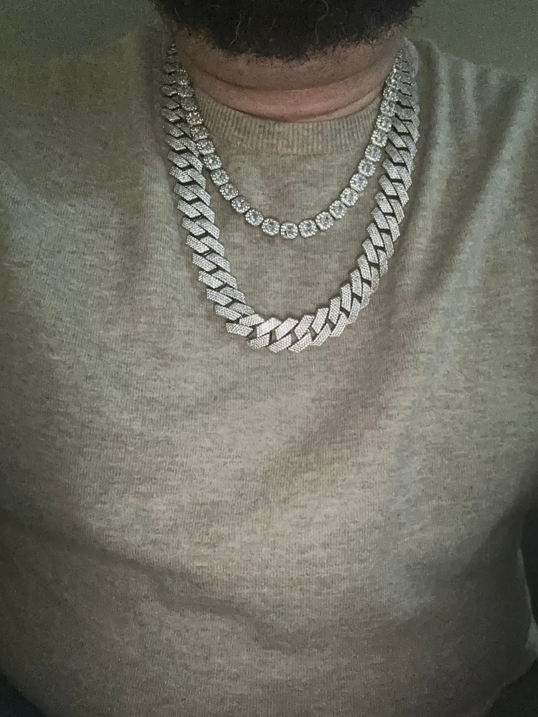 Customer photo review of 20mm Prong Cuban Chain