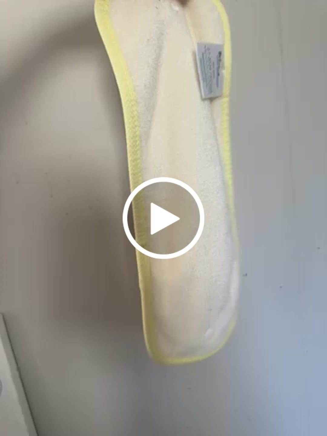 Customer video review of 4-Layer Bamboo Viscose Cloth Diaper Insert
