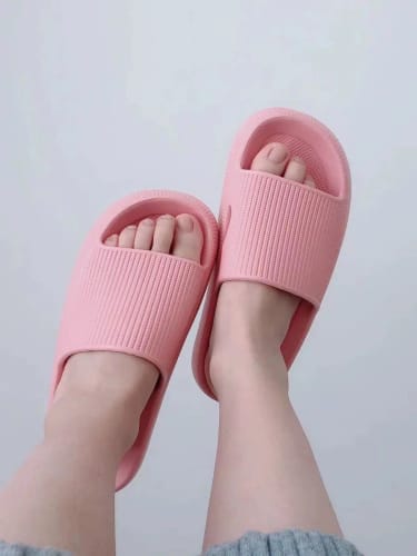 T R. review of Cloud Walk Cushioned Sliders image 1 out of 1