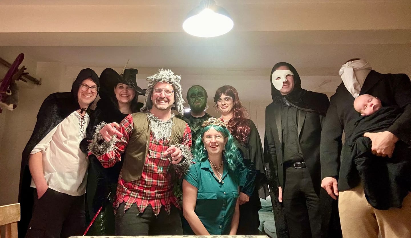Customer photo review of Halloween Murder Mystery Game Kit - Monster Mansion
