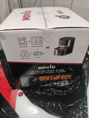 Customer photo review of Air Fryer Novio Grill & Fry