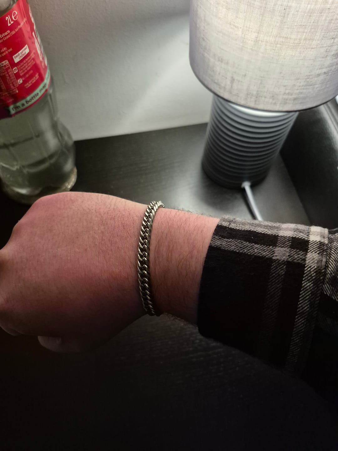 Customer photo review of THE CHAIN BRACELET. - SILVER