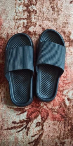 A A. review of Cloud Walk Cushioned Sliders image 1 out of 1