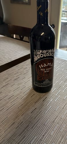 Customer photo review of Sweet Red Nama Roussos - 750ml