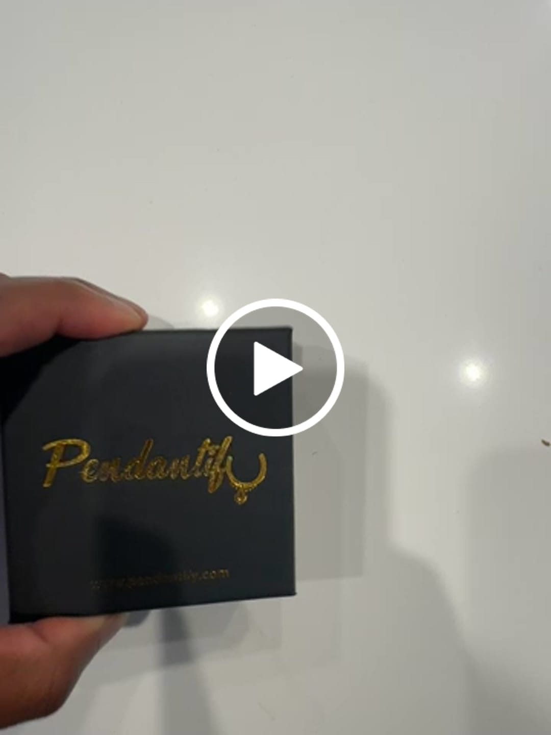 Customer video review of Custom Photo Engraved Keychain