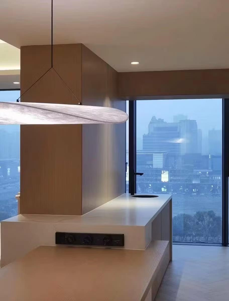 Customer photo review of Floating Cloud Tyvek Pendant Light