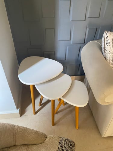 Customer photo review of ترابيزة جانبية 3 قطع - SHAM102