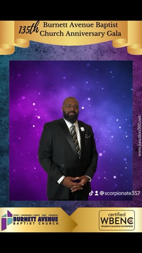 Customer photo review of Black White Striped 63 Inches Extra Long Men's Necktie Pocket Square Cufflinks Set