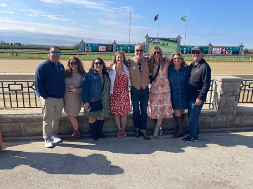 Customer photo review of Quilt Print Lace Detail Tiered Dress