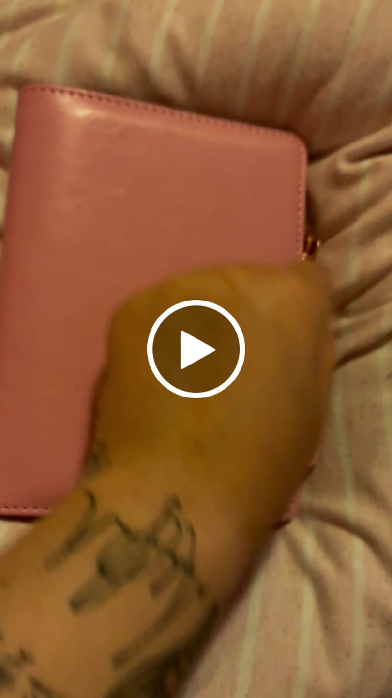 Customer video review of A6 Organiser - Bubblegum Pink