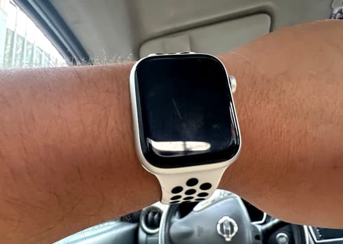 Customer photo review of Apple Watch Nike series 9