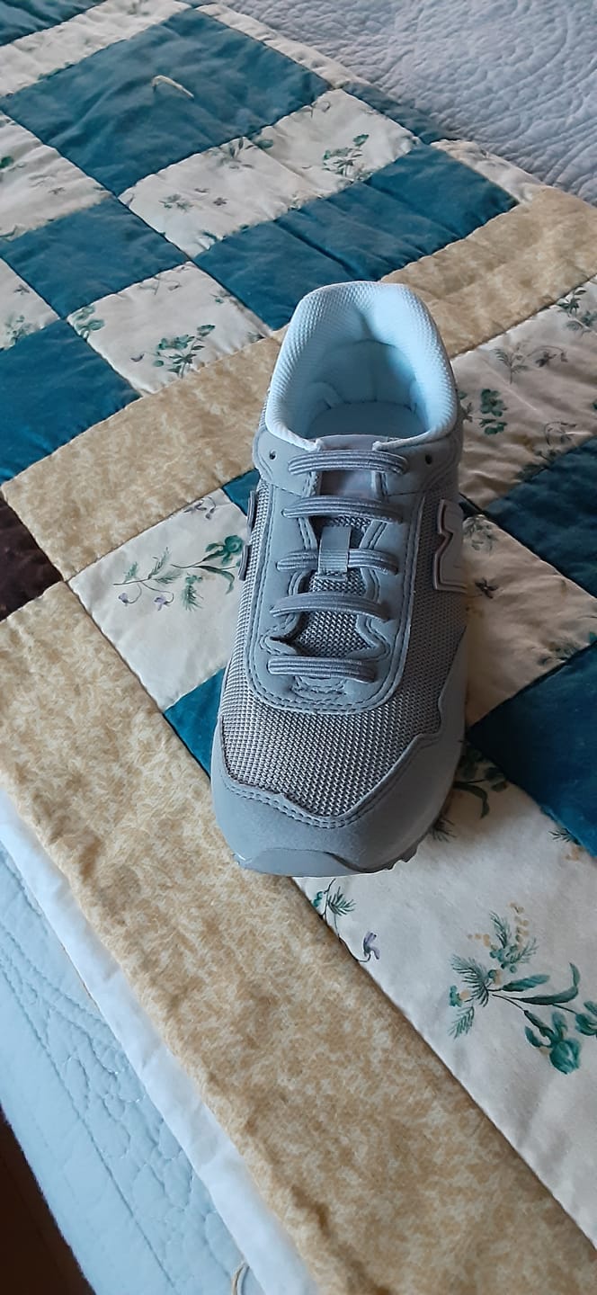 Customer photo review of uLace Kiddos - Light Grey