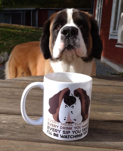 Customer photo review of Every Snack Mug