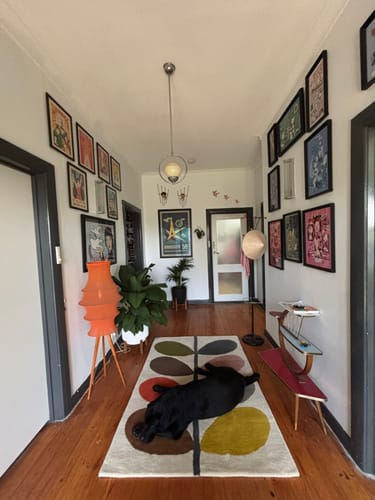 Customer photo review of Orla Kiely Giant Multi Stem Pure Wool Designer Rug