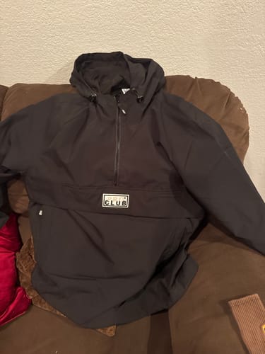Customer photo review of Pro Club Nylon Anorak Pullover Jacket