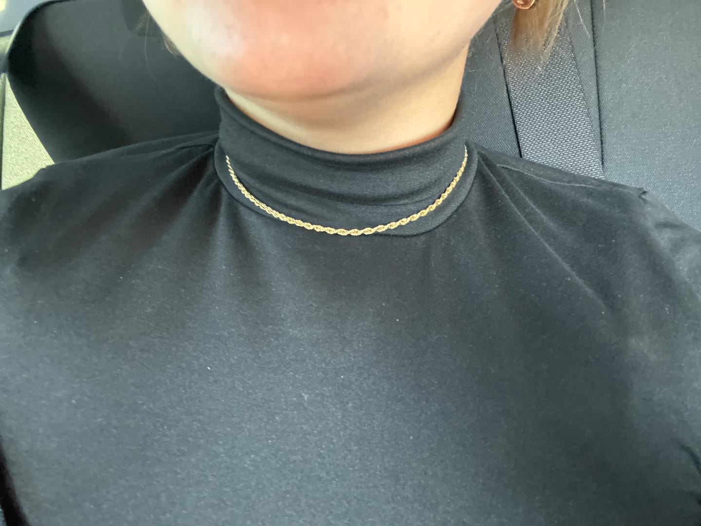 Customer photo review of Thin Rope Chain