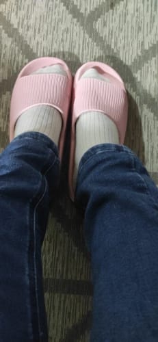 A A. review of Cloud Walk Cushioned Sliders image 1 out of 1
