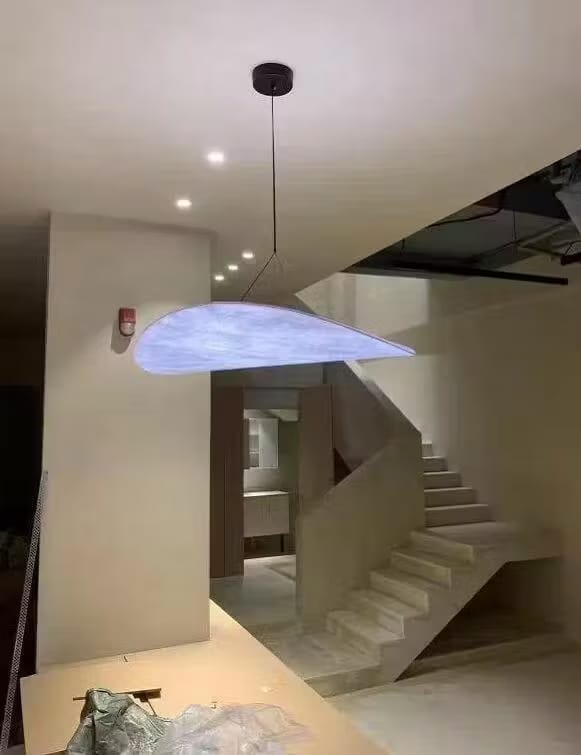 Customer photo review of Floating Cloud Tyvek Pendant Light