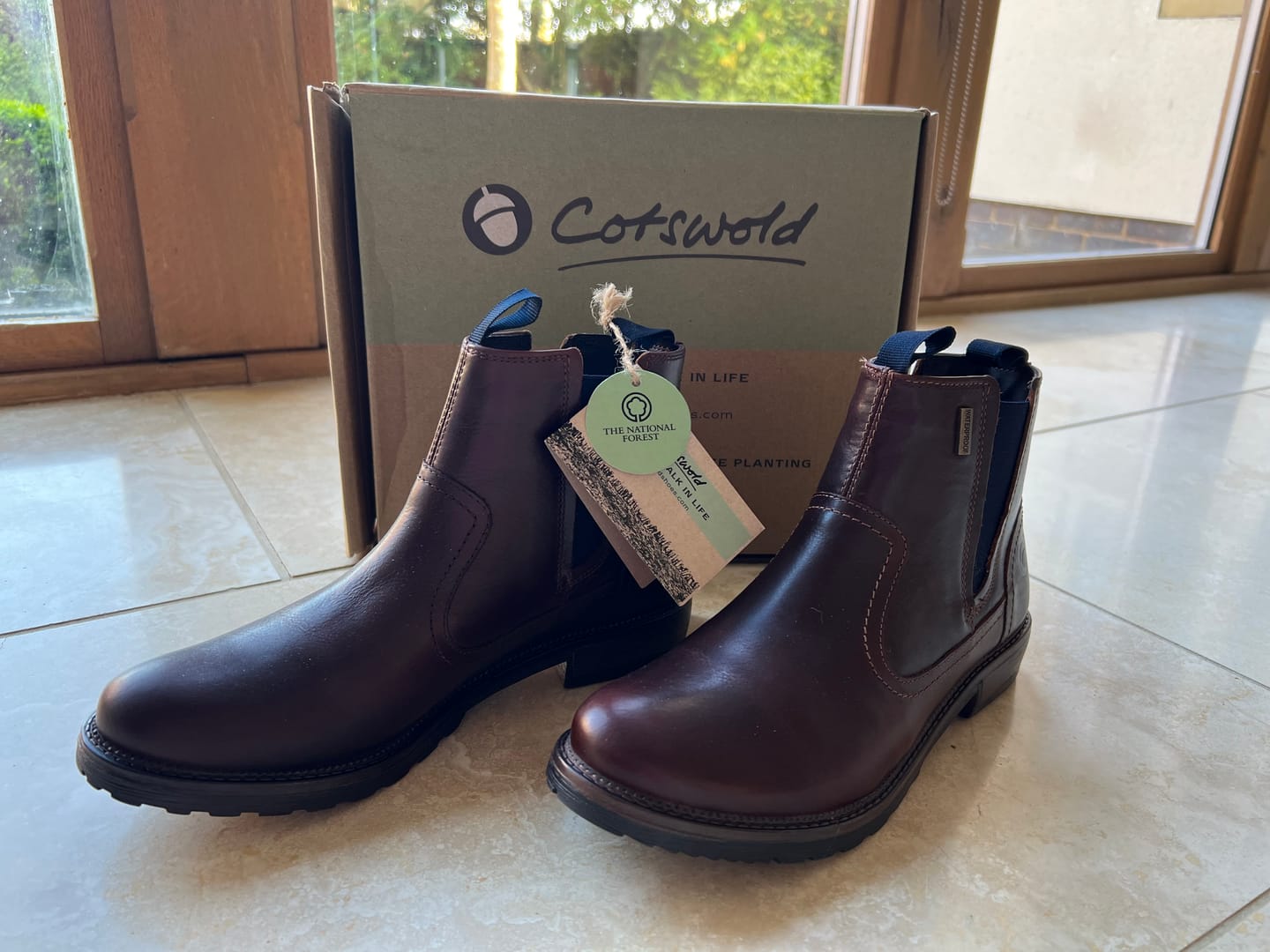 Customer photo review of Laverton Ankle Boot Navy