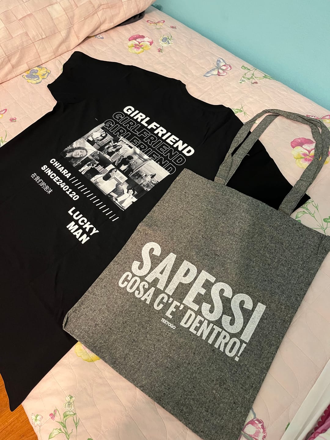 Customer photo review of T-SHIRT + STAMPA