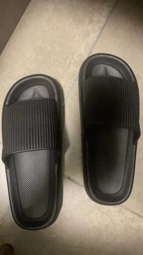 S R. review of Cloud Walk Cushioned Sliders image 1 out of 1