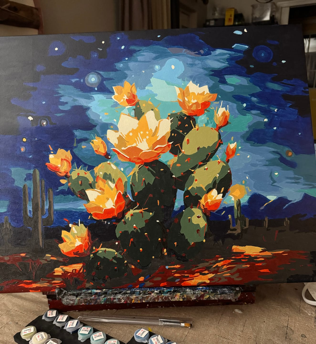 Customer photo review of Starry Night Gathering