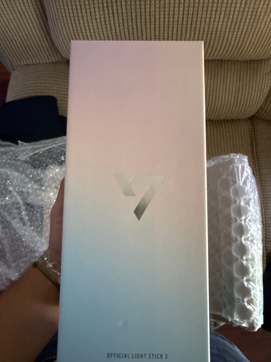Customer photo review of SEVENTEEN - OFFICIAL LIGHT STICK VER.3